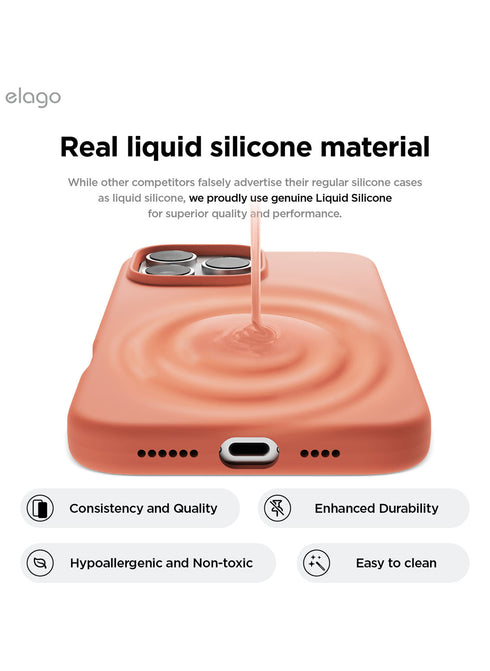 elago iPhone 16 Pro MAX Case Liquid Silicone